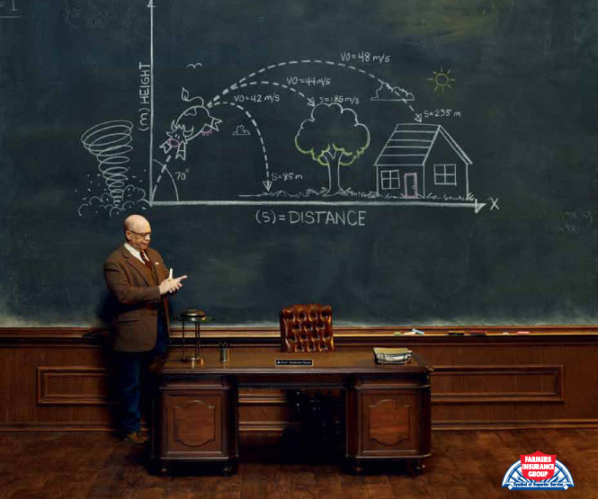 Physics Falls Short For Farmers Insurance Ad Lab Out Loud
